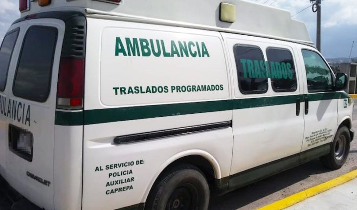 Detienen en Hidalgo a ambulancia que trasladaba hidrocarburo