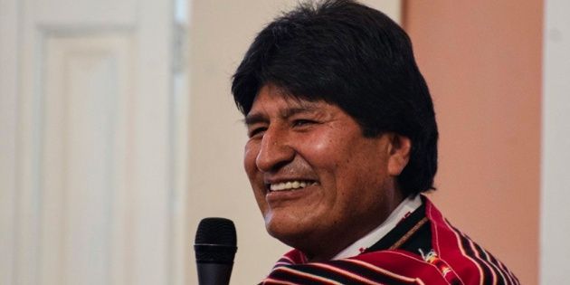 Evo Morales dijo que el buque estadounidense en Colombia es una "invasión encubierta"