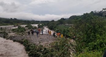 Fallece persona al ser arrastrada por creciente de río