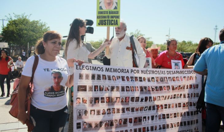 Familiares de víctimas de desaparecidos apoyo a AMLO