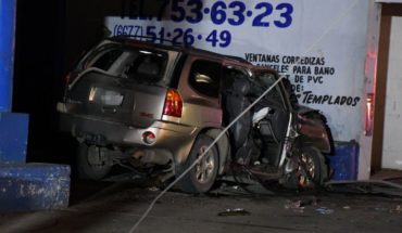 Fatal accidente deja un muerto y tres heridos en Culiacán