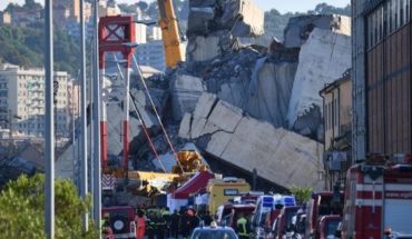 Génova: investigan la causa del derrumbe y creen que fue “un error humano”