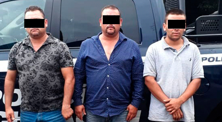Hombres fueron detenidos con cajas de aguacate y uno con cristal en Uruapan, Michoacán