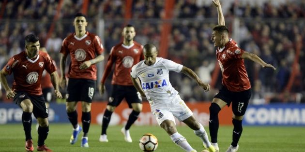 Independiente-Santos: horario, TV y formaciones del partido de vuelta de los octavos de final de la Copa Libertadores