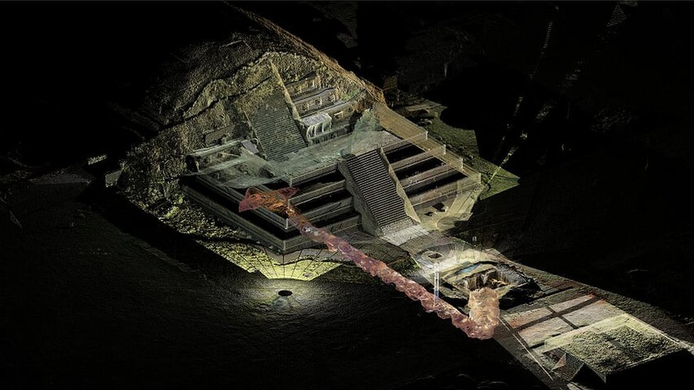 Lo que se sabe del túnel bajo Teotihuacán