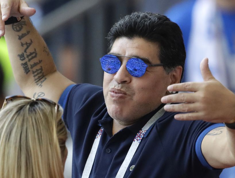 Maradona enojado con la prensa argentina: "Me jode no estar entre los posibles seleccionadores"