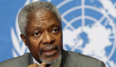 Muere Kofi Annan, Premio Nobel de la Paz