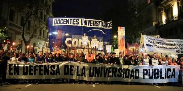 Paro universitario: marcha federal y movilización