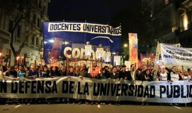 Paro universitario: marcha federal y movilización