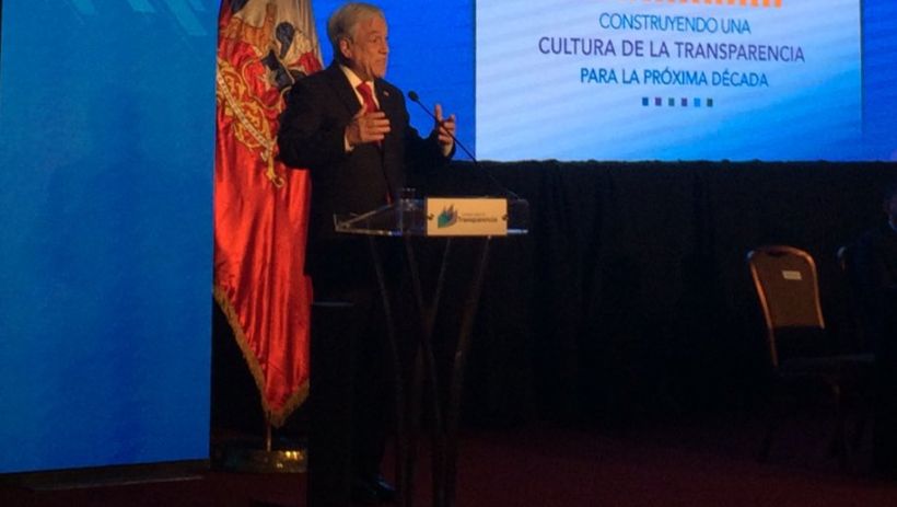 Piñera en previa de seminario: "Si alguien quiere interpelar al Presidente que hable ahora o calle para siempre"