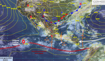 Prevén tormentas puntuales intensas en Veracruz, Tabasco, Guerrero, Oaxaca y Chiapas