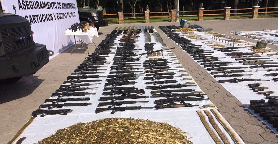 armas de fuego en México