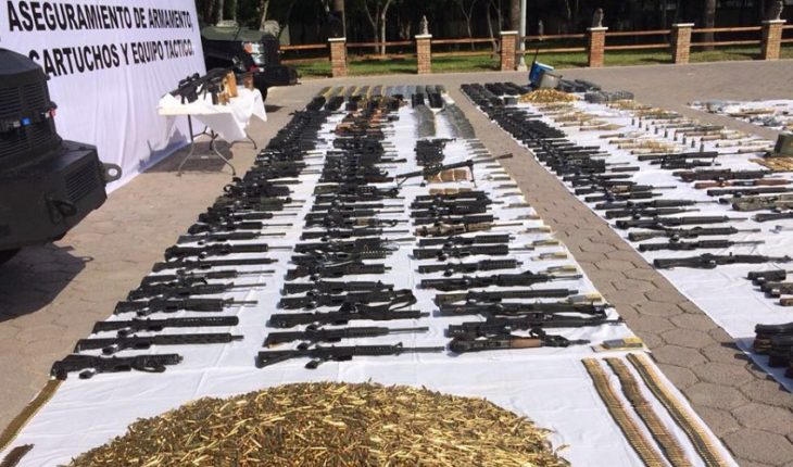 Suben 570 % los homicidios por arma de fuego en México