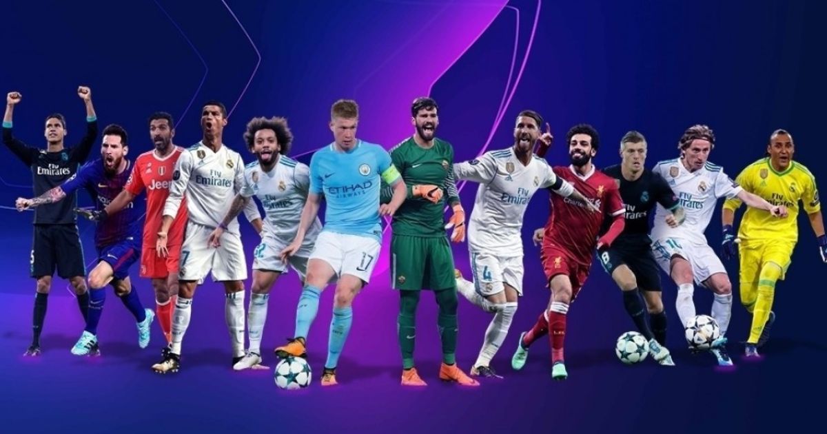 UEFA anuncia los nominados al mejor jugador por posición de la Champions