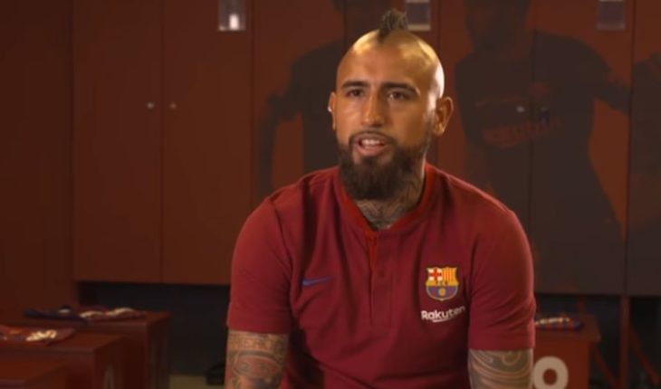 [VIDEO] Arturo Vidal: “Espero marcar un gol en el Camp Nou para poder sentir el aprecio de la gente”