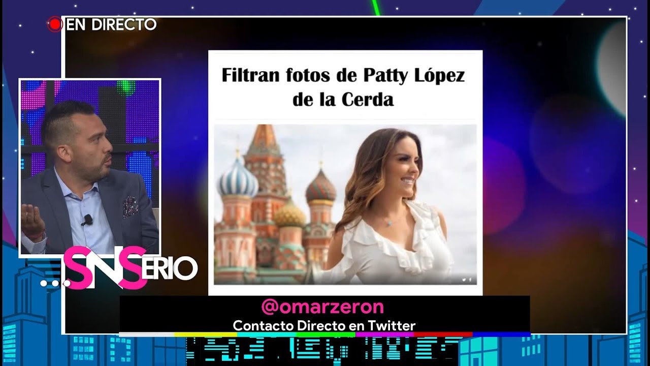 ¿Cómo fue la situación de las fotos de Patty Lopéz de la C? | SNSerio