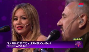 Video: Alejandro Lerner y la Princesita Karina cantaron “Todo a Pulmón” en TLP