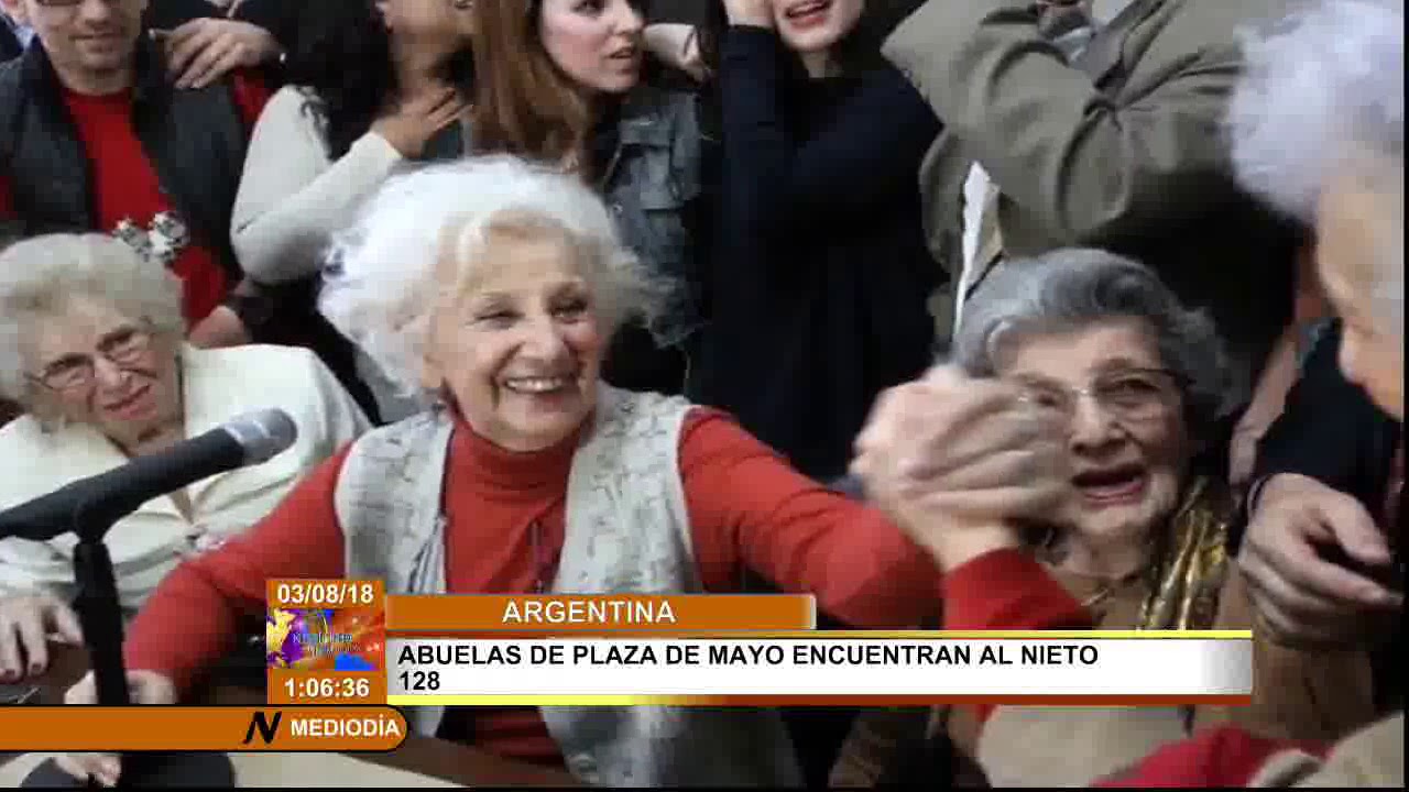 Argentina: Abuelas de la Plaza de Mayo recuperan nieto 128