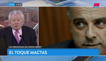 El toque Mactas: Las vergüenzas del Sr. Uberti