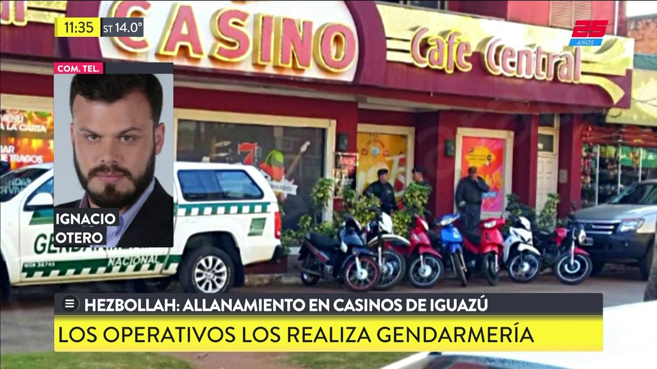 Hezbollah: Allanamientos en casinos de Iguazú