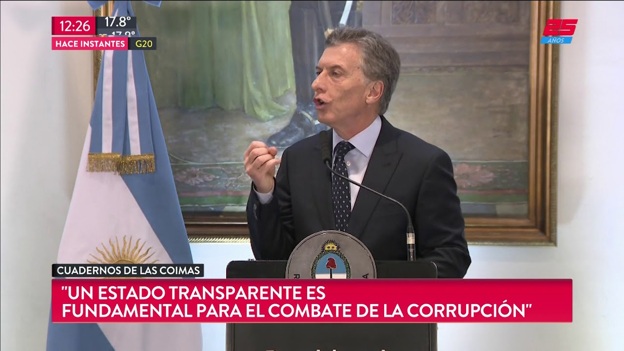 Macri habló tras la confesión de su primo: "La transparencia es clave"