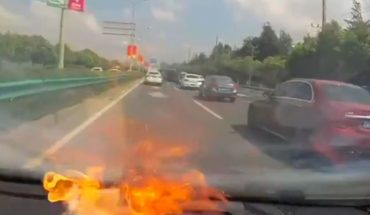 Video: mujer aterrorizada ve como explota su iPhone y se quema