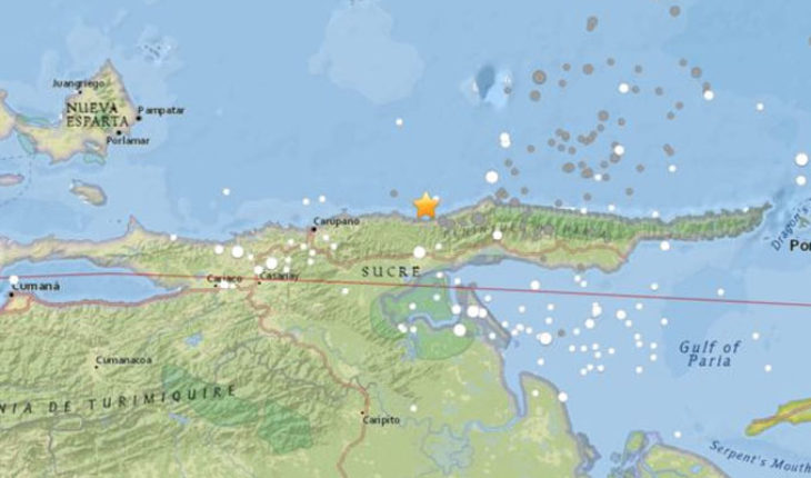 translated from Spanish: 7.3 earthquake shakes the northern coast of Venezuela (Video)