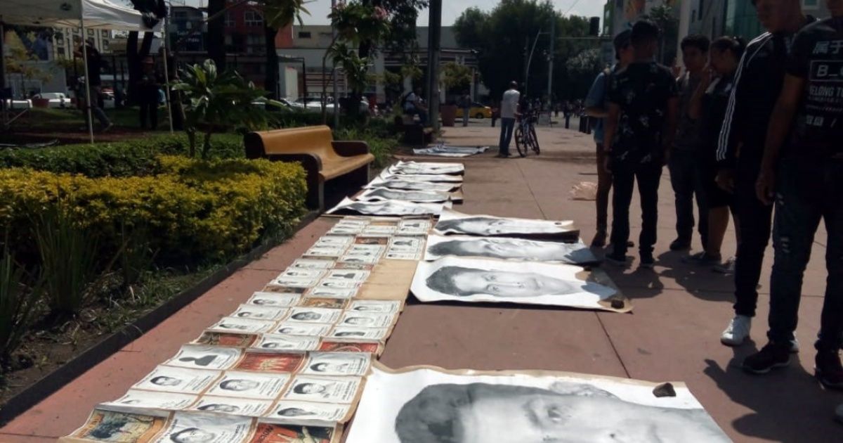 Conmemoran 47 meses de la desaparición de los 43 normalistas