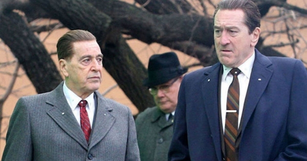 De Niro, Al Pacino and Scorsese are modelled the film of mobsters with "The Irishman"