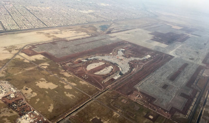 translated from Spanish: Future of the new airport is being decided in October: AMLO
