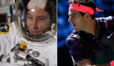 translated from Spanish: Juan Martín De el Potro revealed the formula to play tennis in the space