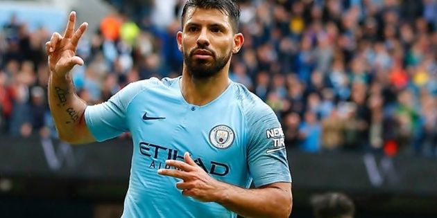 Kun Aguero was showcased with a hat-trick in the thrashing of Manchester City