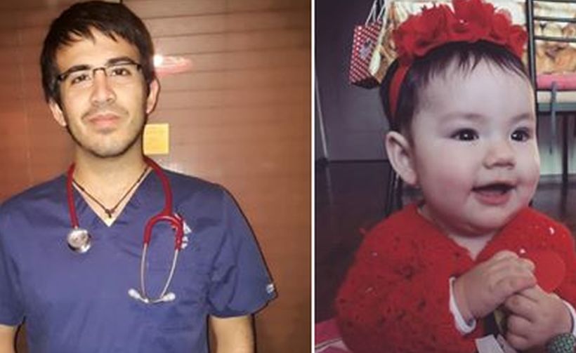 Mother viralizó image of nurse who saved the life of his daughter in Rancagua to thank you