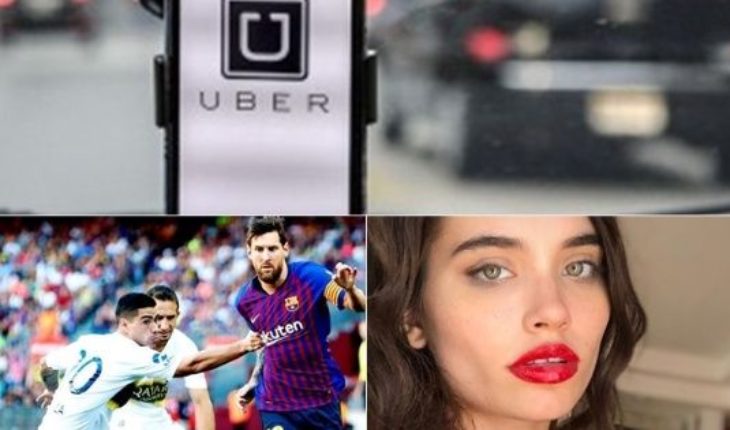 translated from Spanish: Young girl abused by a driver of Uber, Barcelona thrashed mouth, Eva de Dominici separate, Angelici scandal, and much more…