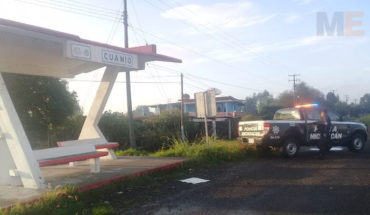 Abandonan cadáver descuartizado en parada de autobuses de la carretera Morelia-Uriangato
