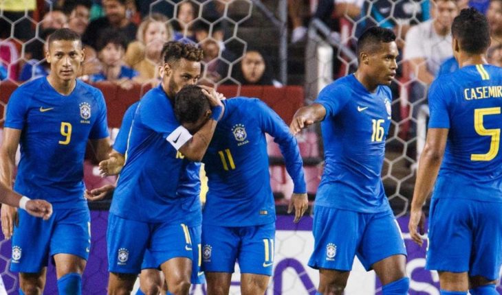 Brasil se lame las heridas con goleada 5-0 ante El Salvador