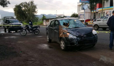 Conductor presuntamente alcoholizado atropella a motociclistas, dos mueren en Peribán Michoacán