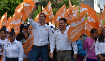 "De la mano de Movimiento Ciudadano haremos un buen gobierno", reafirma Juan Audiel Calderón