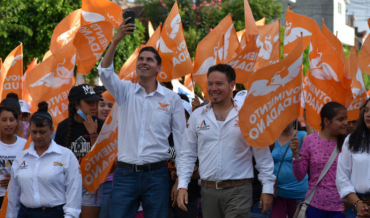 “De la mano de Movimiento Ciudadano haremos un buen gobierno”, reafirma Juan Audiel Calderón