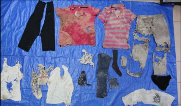 Difunden imágenes de ropa hallada en fosas de Veracruz