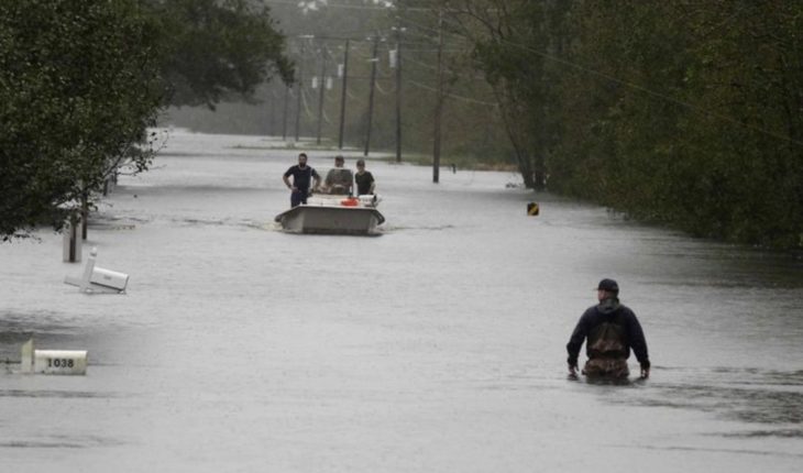 EEUU: Temen desbordamientos de ríos por lluvias de Florence
