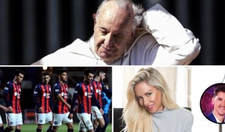 El Papa hablo de abusos, secretarios de Cristina detenidos, Racing sin Libertadores, debut de Luli, y mucho más…