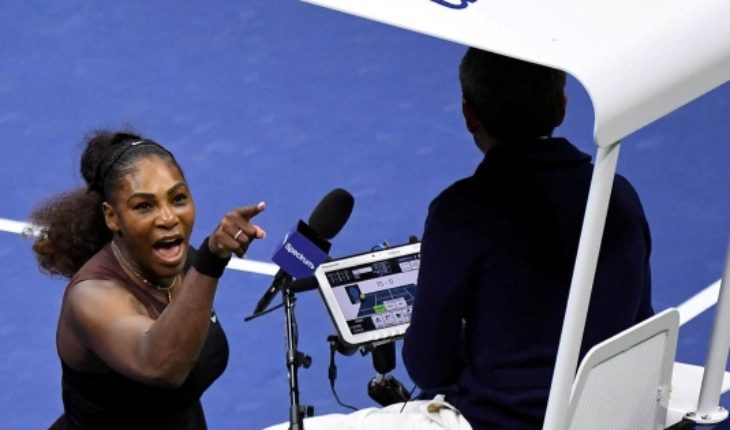 El descargo sexista de Serena Williams en contra del árbitro tras caer en la final del US Open