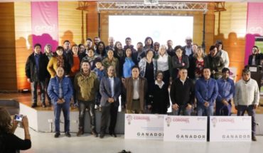 Emprendedores de Coronel reciben fondos concursables de Enel Generación Chile