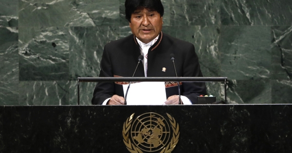 Evo Morales se refiere a demanda marítima en su alocución en la ONU: “No es posible la vida en la Tierra sin agua”