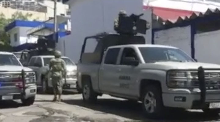 Fuerzas federales toman el control de la SSP de Acapulco; hay dos mandos detenidos
