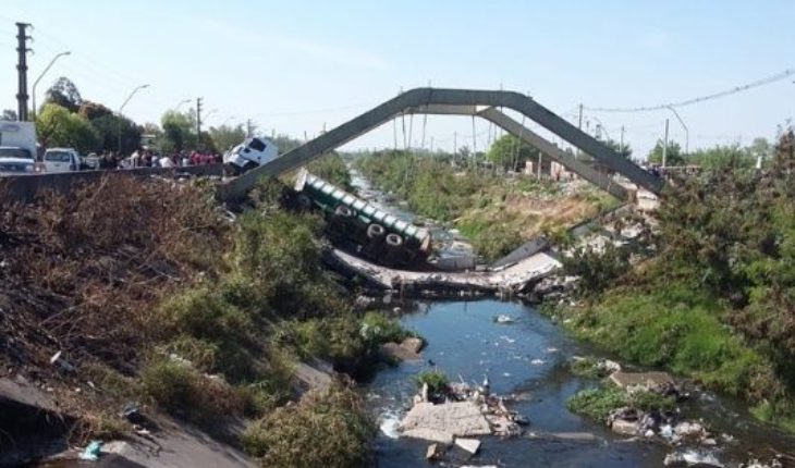 Imágenes impactantes: cayó un puente en Tucumán