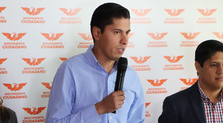 Javier Paredes renuncia a salario como Coordinador en Michoacán de Movimiento Ciudadano