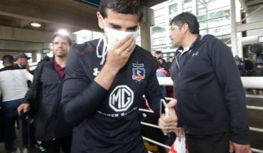 Julio Barroso jugará ante Palmeiras con máscara protectora nasal