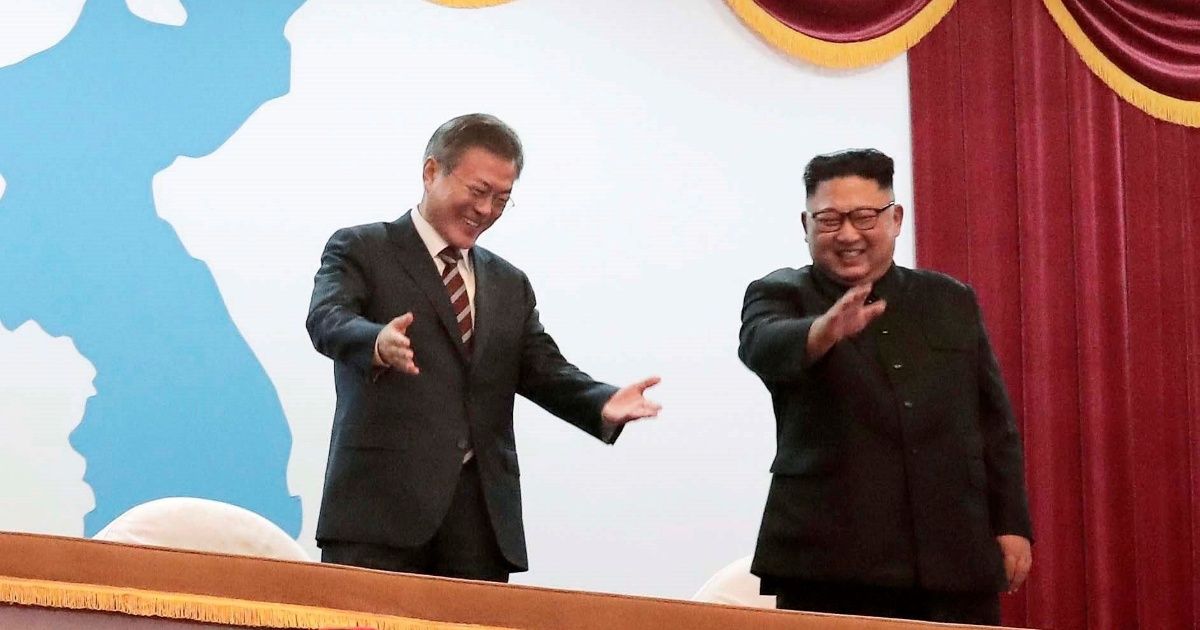Líderes de ambas Coreas terminan cumbre de tres días